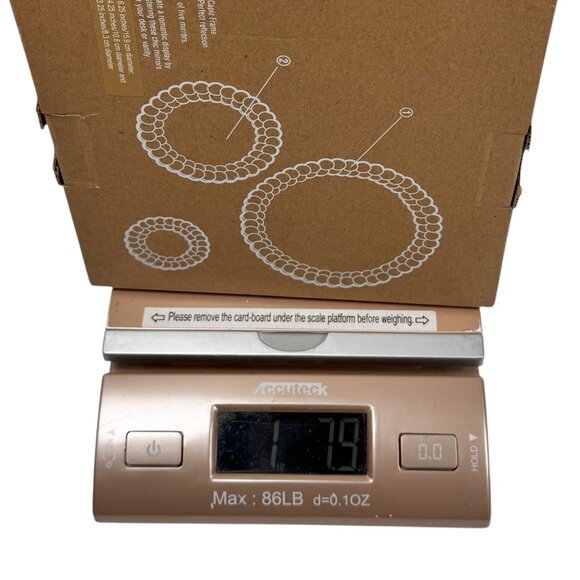 NWB Pottery Barn Teen Framed Round Mirrors Set Shell Frame Wall Decor Boho Home - Picture 16 of 16